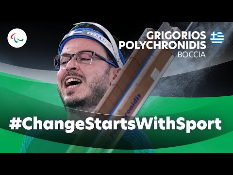 #ChangeStartsWithSport: Grigorios Polychronidis Shares His Life-Changing Boccia Journey! 🌟🏆