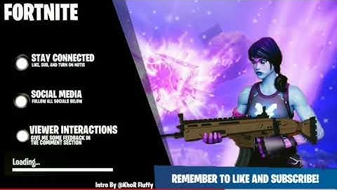 Free FORTNITE intro...(loading screen) No Text!!
