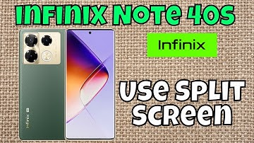 Use Split Screen infinix Note 40s || How to set split screens || Split screen settings