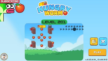 Hungry Worm Level 201