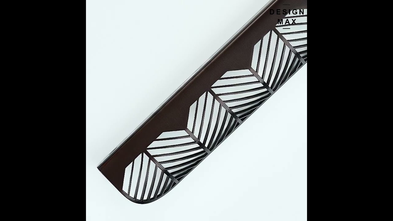 Leica Smoke Bronze Finger Pull - Moody, Modern Cabinet Upgrade Modern Magic with Leica Smoke Bronze