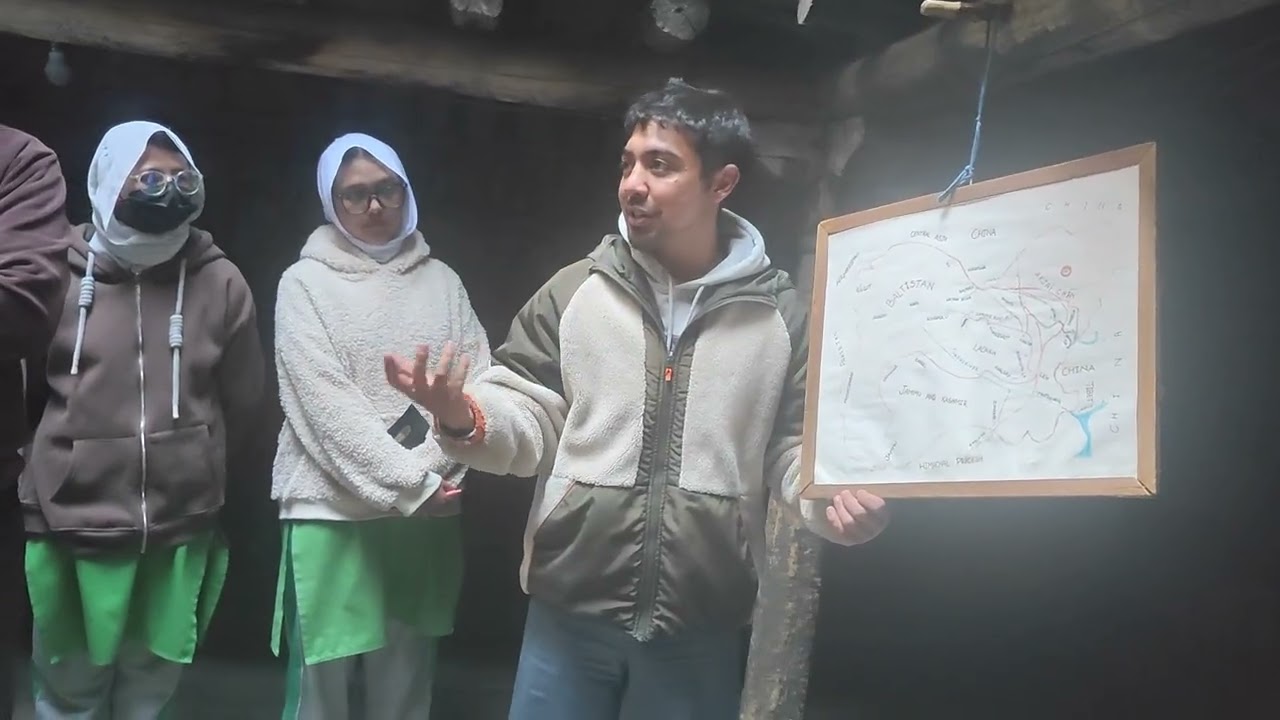 Museum visit.Yabgo museum, Turtuk 