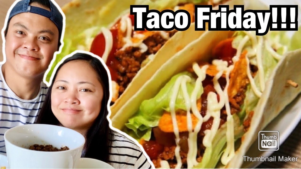 HOW TO MAKE CHEESY BEEF TACO | TRADITIONAL NORWEGIAN TACO FRIDAY