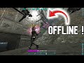 I KILL THEM ALL WITH NOGLIN THEY GIVE UP THE CAVE 🤣  | UNLUCKY | Ark Official PvP  🍭