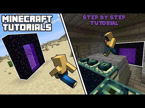 Minecraft 1.16+1.17- How To Link Your Nether Portals Easily! (Step by step tutorial)