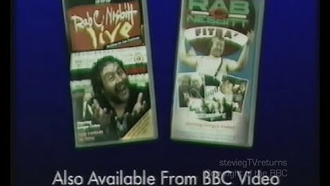 BBC Video - Ident, The Best of Rab C. Nesbitt opening, 1990s