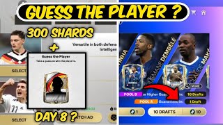 GUESS THE PLAYER | HOW TO GET GERMANY A NATION'S STORY DAY 8 ANSWER SHARDS IN EA FC FIFA MOBILE 26