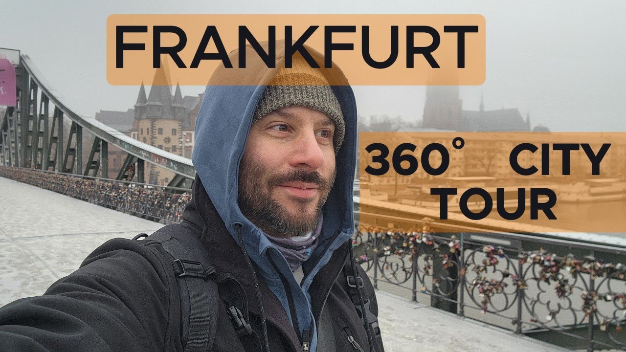 360° Walking Tour of Frankfurt, Germany | Explore the City Like You're There