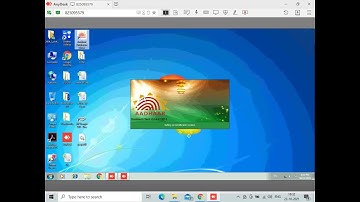 Aadhaar enrolment software not opening.successfully opened and synced on anydesk.new solution video.