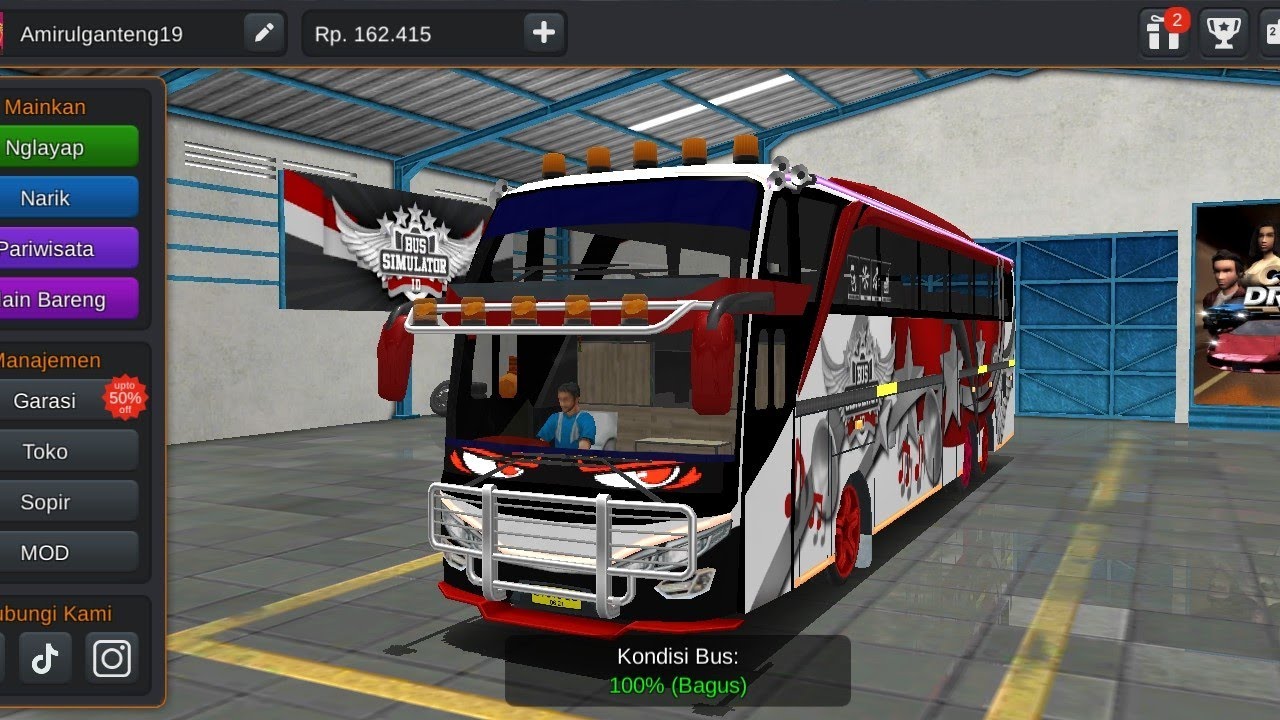BUS SIMULATOR BASURI ||| TELOLET 🔥 #busbasuri 