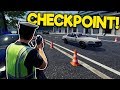 Idiots Attempt to Stop Speeders at a Police Checkpoint! - Police Simulator: Patrol Duty Multiplayer