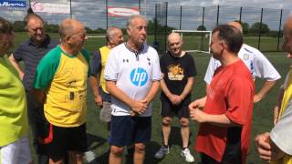 East Anglian Daily Times’ sports reporter MIKE BACON takes a go at Walking Football