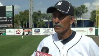 Tigers First Base Coach Tom Brookens talks baserunning
