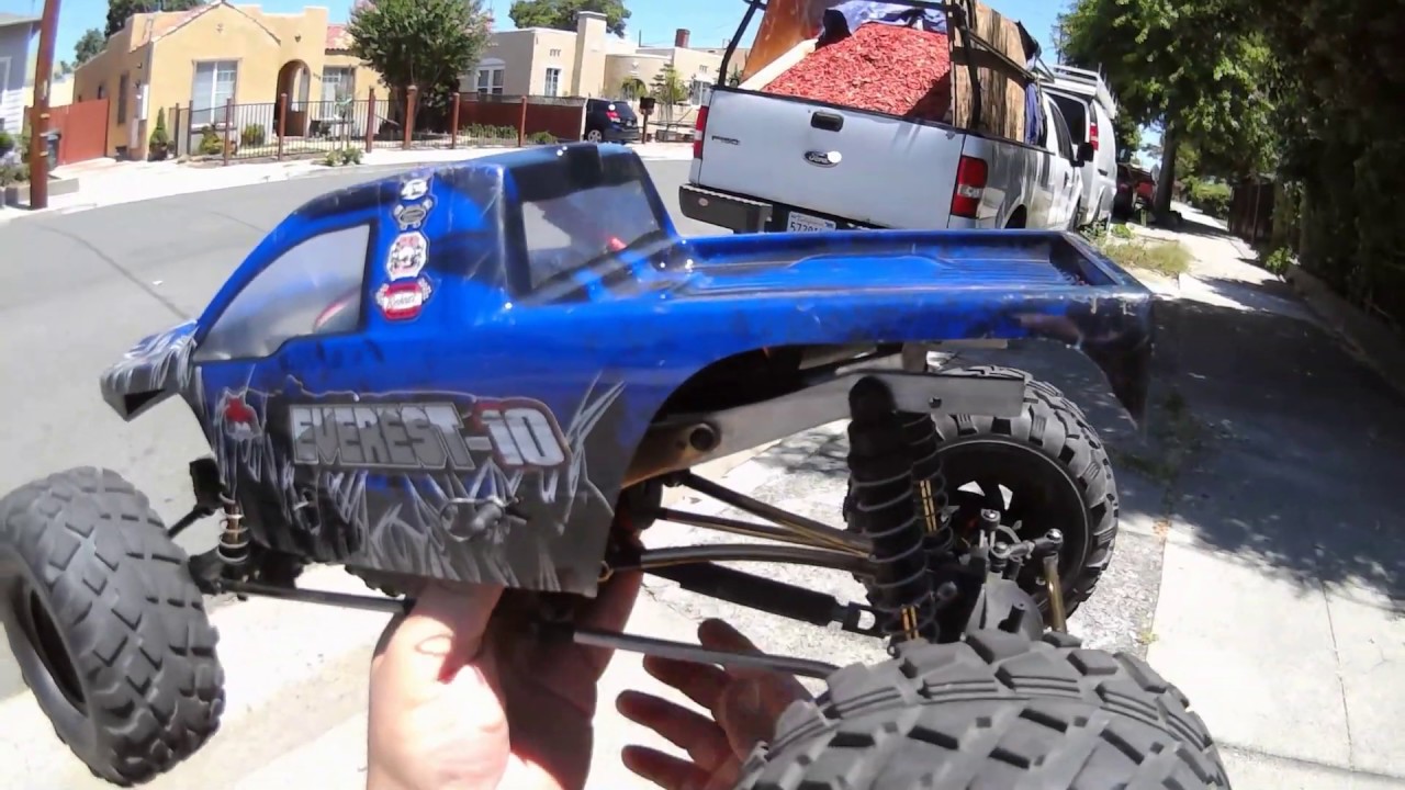 Redcat Everest 10 - Brushless!! - YouTube