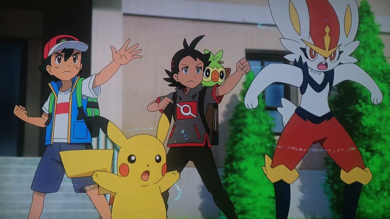 ポケットモンスター 第９０話 サトシ ゴウ Vs 平行世界の ニャース エースバーン ラビフット ピカチュウ ピチュー Youtube