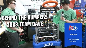 3683 Team DAVE | Behind the Bumpers | FRC CRESCENDO Robot