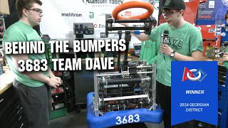 3683 Team DAVE | Behind the Bumpers | FRC CRESCENDO Robot