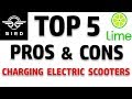 PROS and CONS for Charging Electric Scooters!