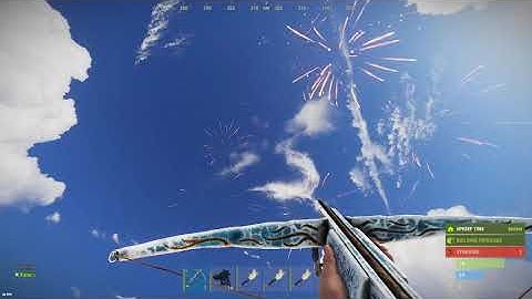 Rust firework display