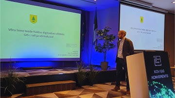KOV GIS KONVERENTS 2025 | Võru linna teede haldus digitaalses võtmes: GIS-i roll ja võimalused