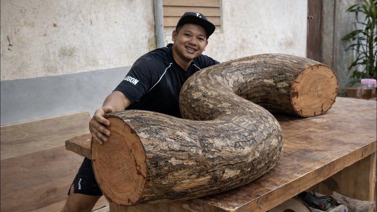 Masterpieces Created by a Young Carpenter - Let's See His First Works