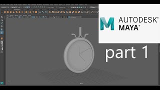 Autodesk Maya | How to Model a Clock p1