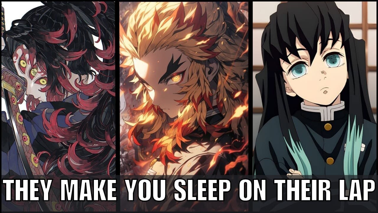 They make you sleep on their lap - Demon slayer x listener asmr