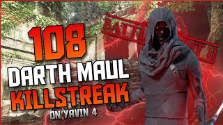 STAR WARS™ Battlefront™ II Darth Maul 108 Killstreak (Yavin 4 - Galactic Assault)