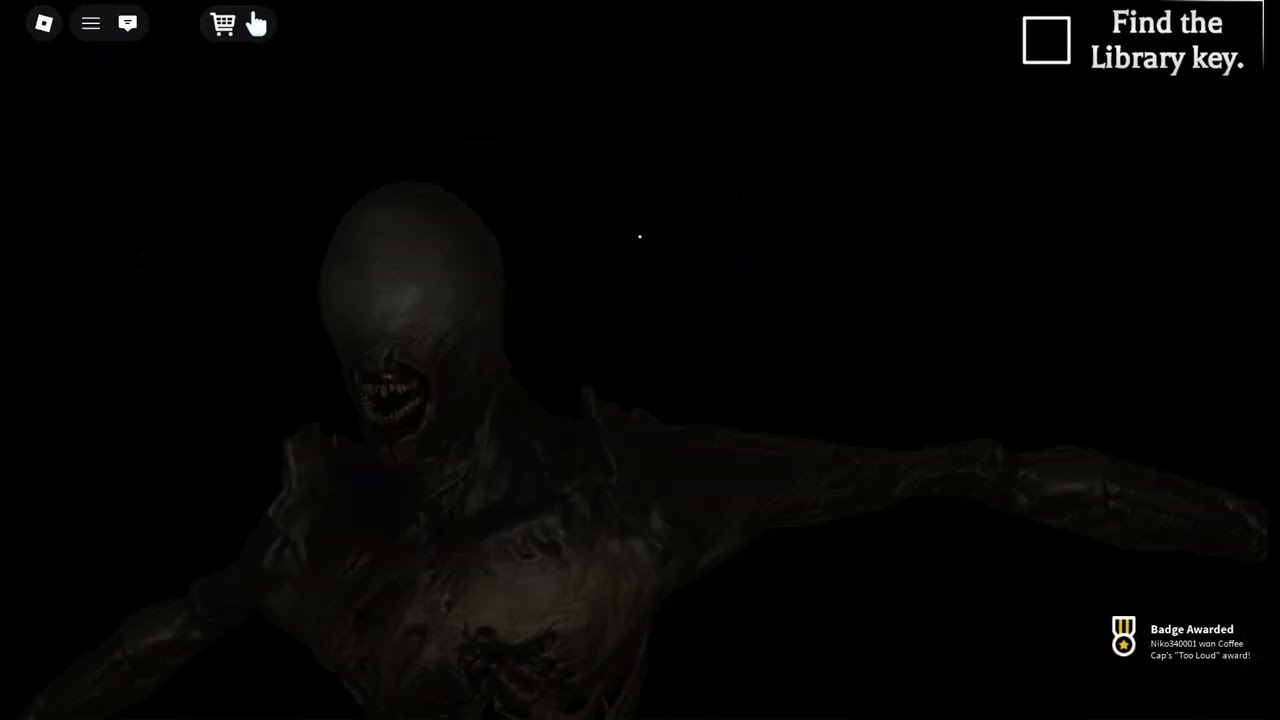 Silent Mansion (horror game!!) (part 4 and last) - Roblox