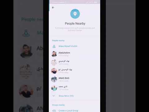 telegram people nearby feature