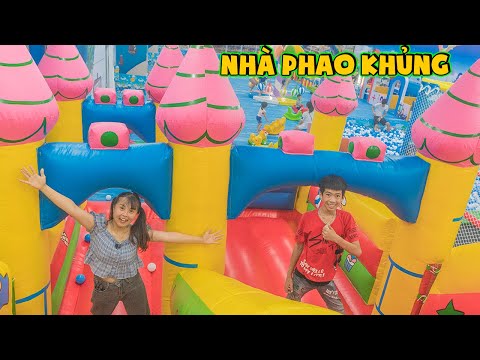 Thử Thách 24h Chơi Hết Các Trò Chơi Trong Khu Vui Chơi Khổng Lồ ❤ KN CHENO Chị Hằng