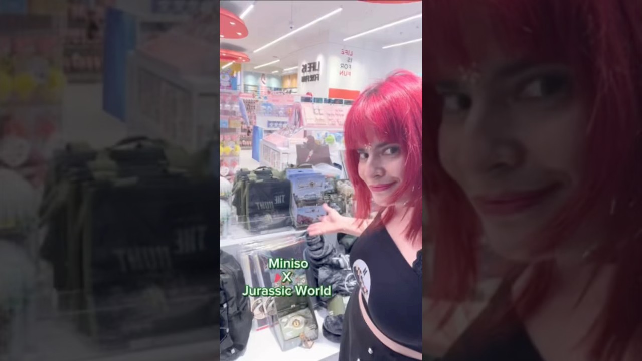 Miniso x jurassic World y otras colecciones