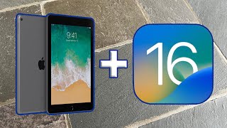 iPadOS 16 Performance + Features on 2017 iPad 5th gen (Slowest Supported Device) screenshot 1
