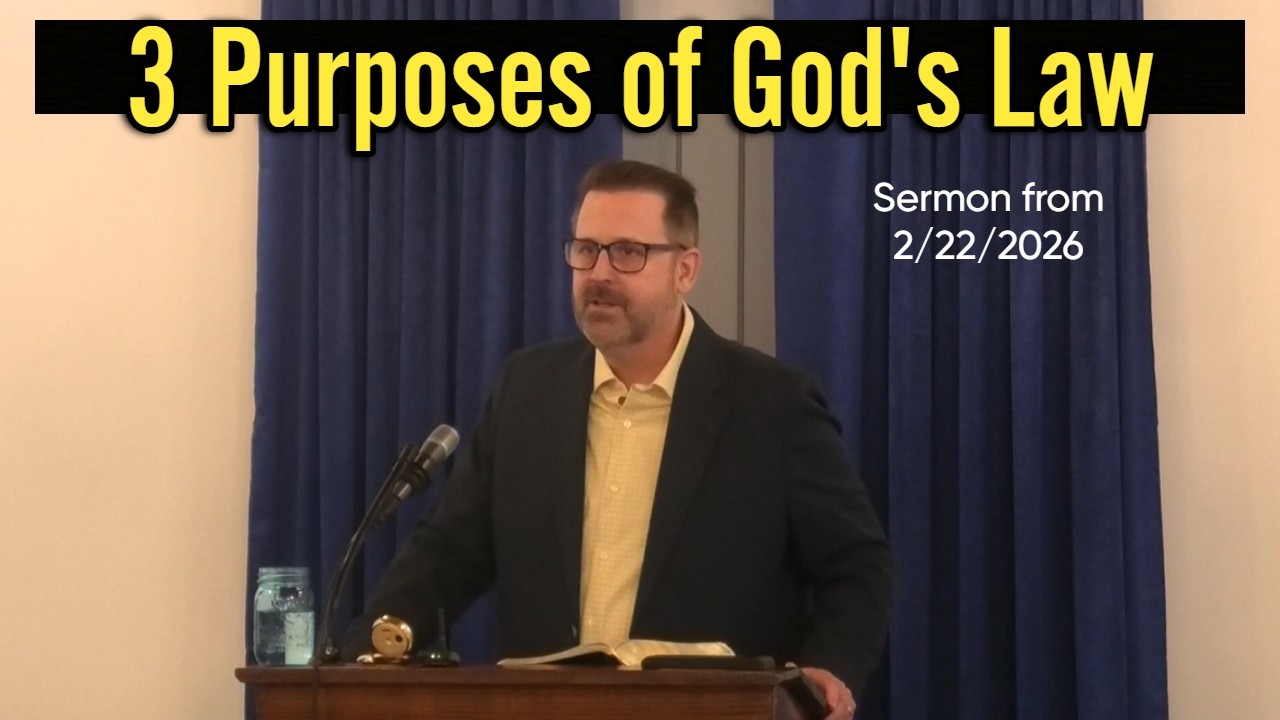 Закон хорош, если его соблюдать закон (Проповедь из 1 Тимофею).