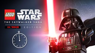 Live 🔴 Attempting to complete Lego Star Wars: The Skywalker Saga in 24 hours!