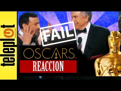 ERROR FATAL en los OSCARS 2017!/REACCION