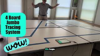 Wow A four-board Logic Trace CNC tracing table #plasmacutting #lasercutting #cnccutting #fabrication
