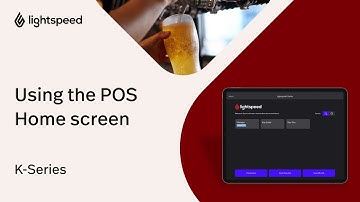 Using the POS Home Screen - Getting Started
