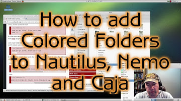 How to Install Colored Folders in Nautilus, Nemo and Caja