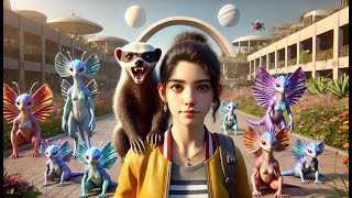 видео: Детёныши инопланетян окружили девочку-человека, пока её медоед не забрался ей на плечо HFY | НАУЧ... картинка: Детёныши инопланетян окружили девочку-человека, пока её медоед не забрался ей на плечо HFY | НАУЧ...