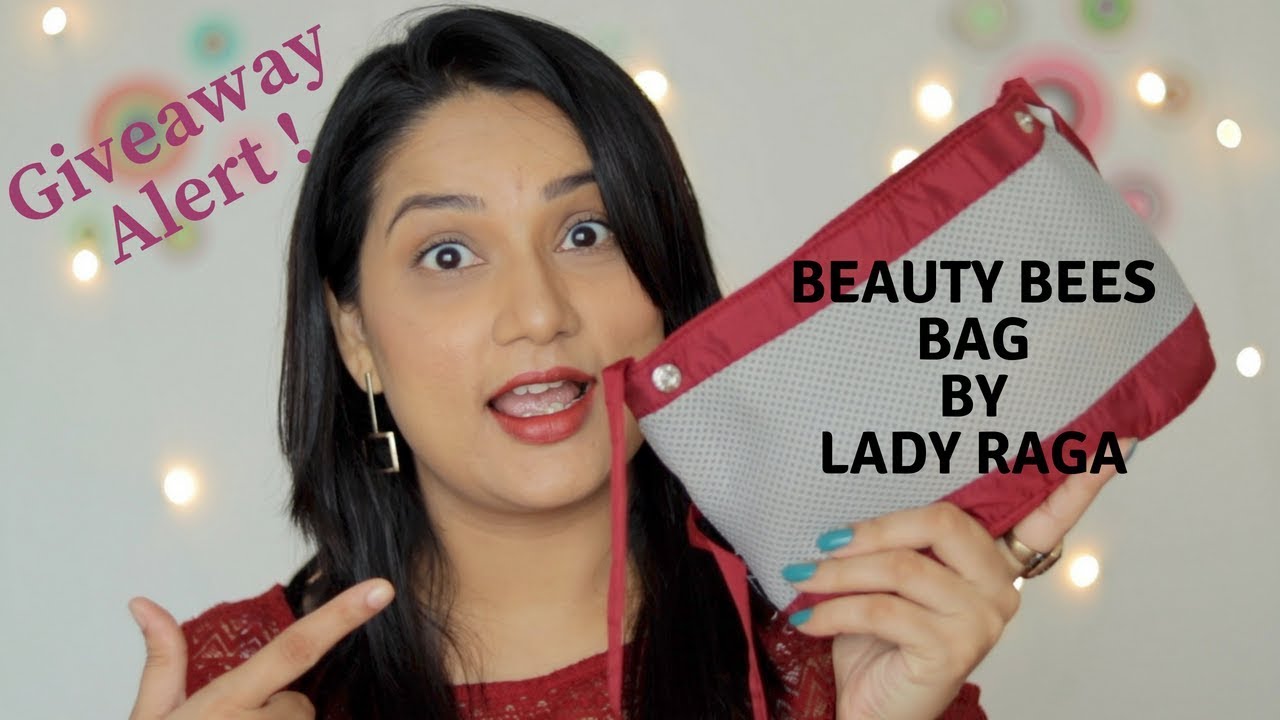 August 2018 Beauty Bees Bag by Lady Raga | Unboxing | Giveaway (Closed) !