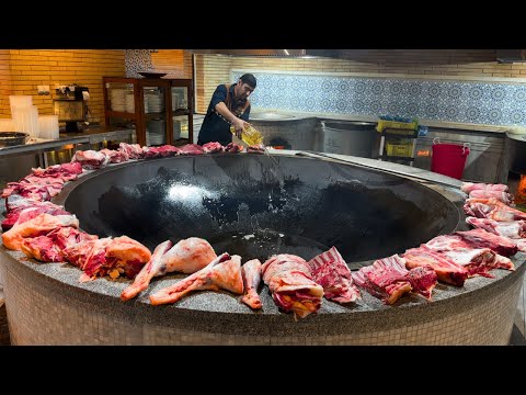 GIANT PILAF! 2000 kg Pilaf Daily for 10,000 people
