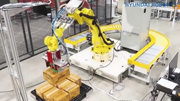 Robot ART | Hyundai Robotics YS140 | Palettisation intelligente avec la technologie 3D Vision
