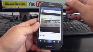 como compartir fotos de instagram otras redes sociales samsung galaxy s3 español screenshot 4