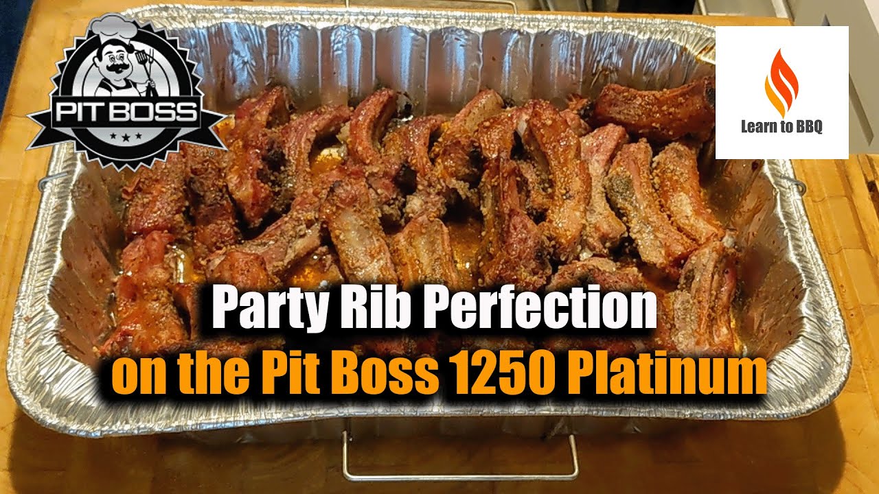 Party Ribs Perfection on the Pit Boss 1250 Platinum