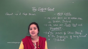 CBSE 8 - ENGLISH - THE SELFISH GIANT - PART 1