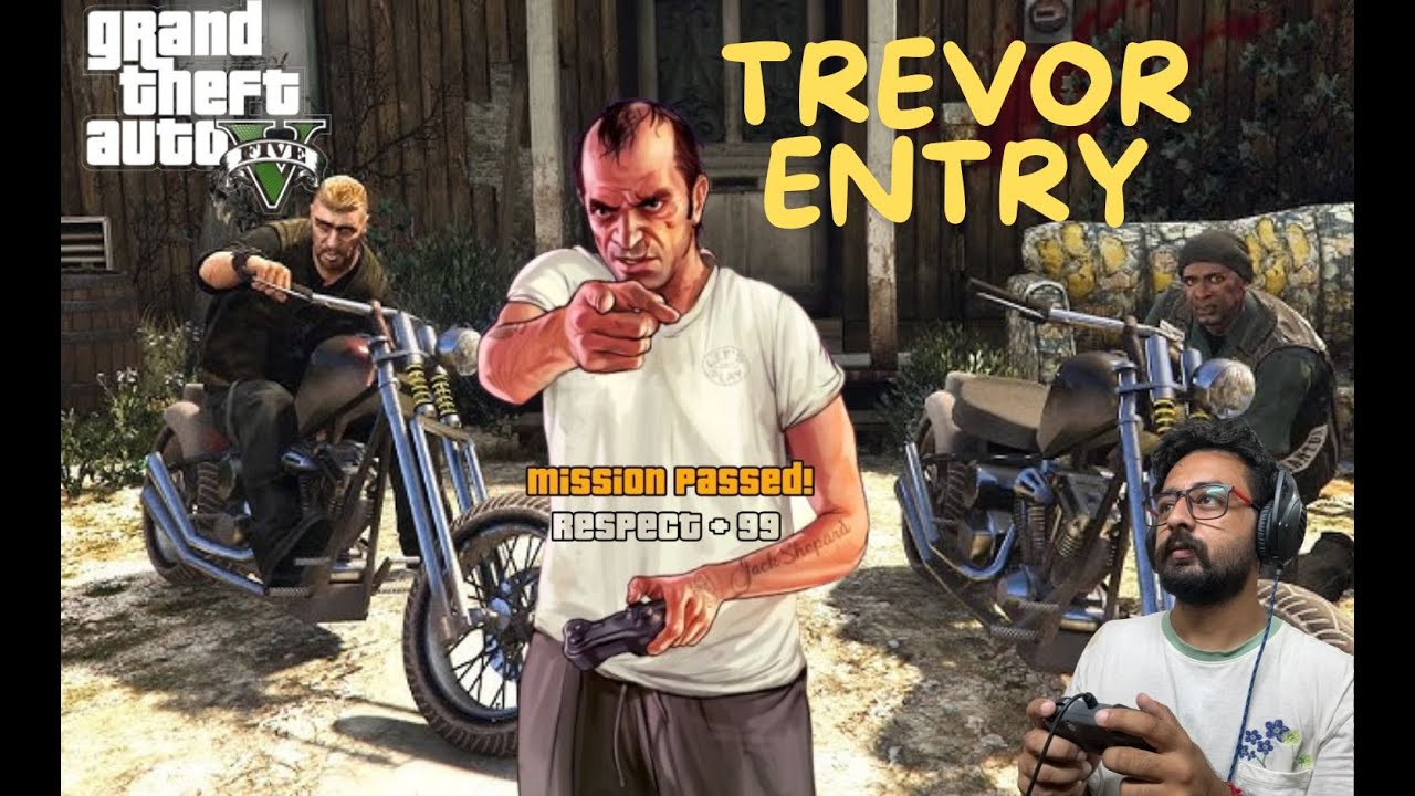 Trevor Entry in GTA V || HELL GAMER - YouTube