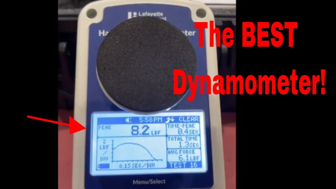 Обзор ручного динамометра Lafayette