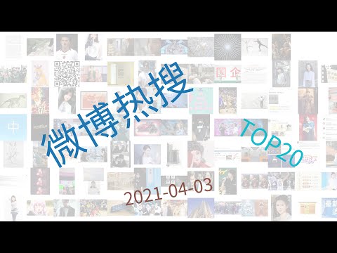 Trending topics on Weibo, 04-03-2021