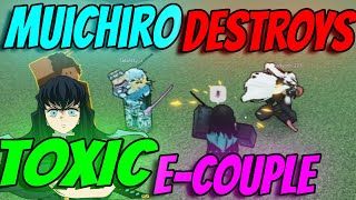 MUICHIRO DESTROYS TOXIC ECOUPLE IN ROGUE DEMON